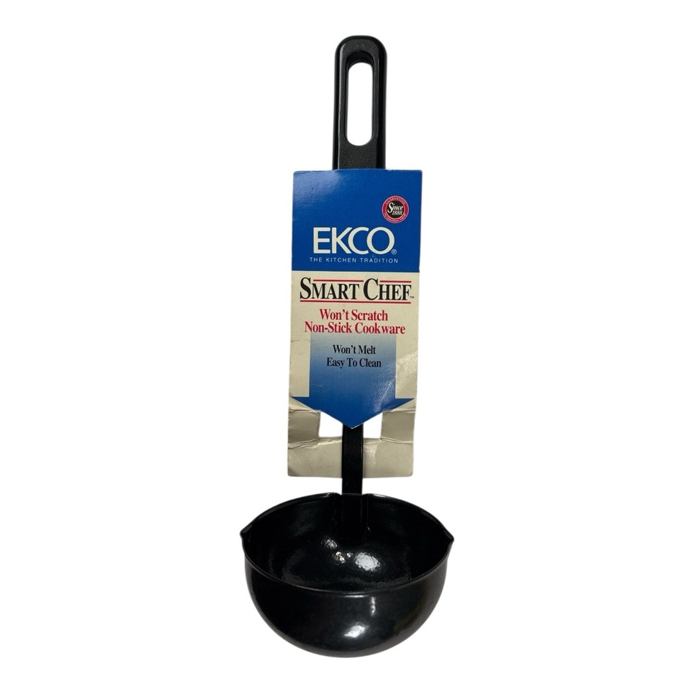 Vtg Ekco Nonstick Metal Ladle 9.5" Soup Server Kitchen Cooking Utensil USA New